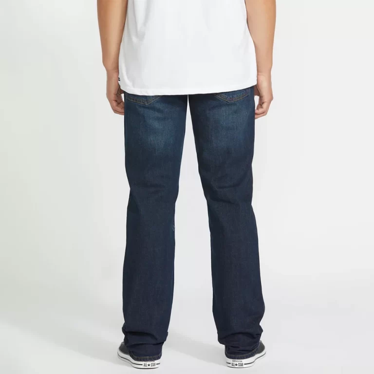 Volcom Men’s Solver Jeans – New Vintage Blue thumbnail 2