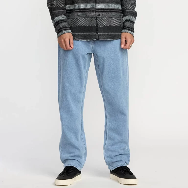 Volcom Men’s Fivedown Jeans – Camper Blue