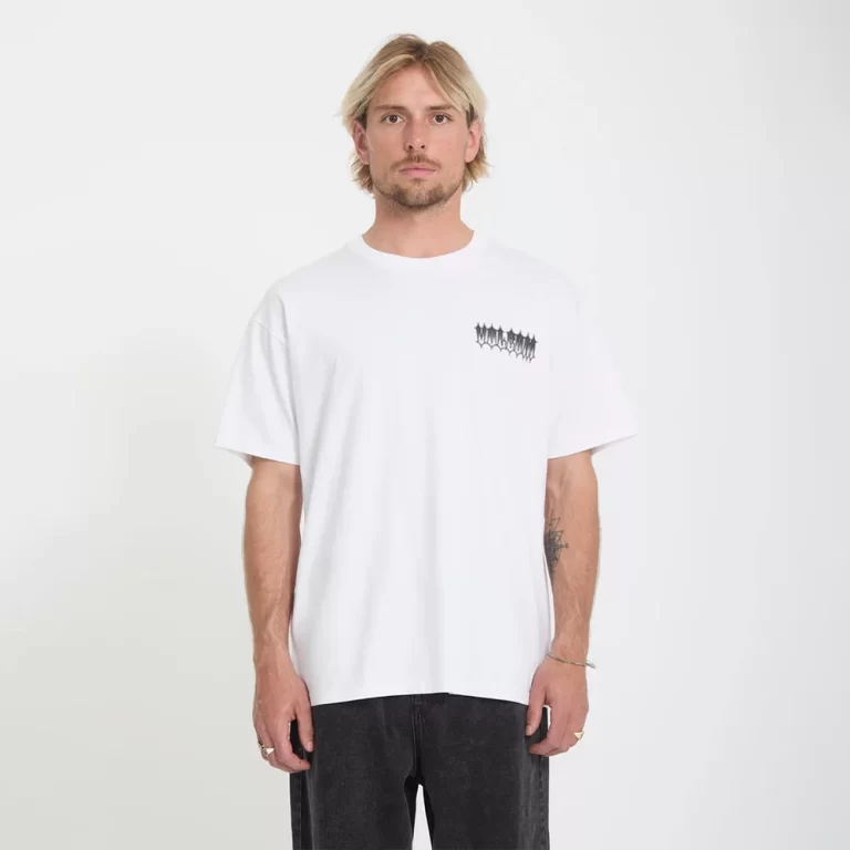 Volcom Men’s Gamma Doom T-Shirt – White