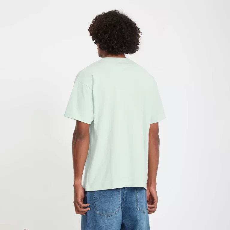 Volcom Men’s Pistol Stone T-Shirt – Pale Aqua thumbnail 2