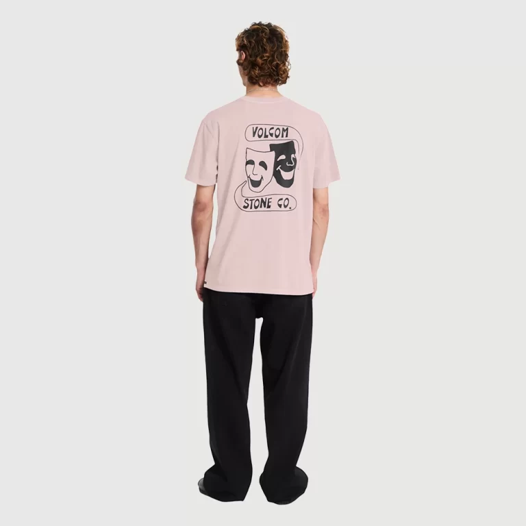 Volcom Men’s Comedie T-Shirt – Bark Brown thumbnail 2