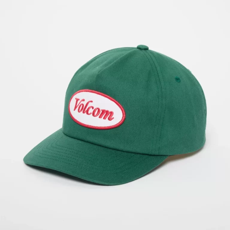 Volcom Men’s Petrolstone Adj Cap – Rifle Green