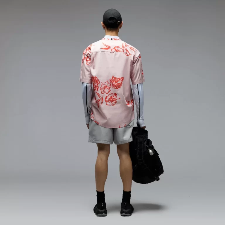 Oakley Men’s Hibiscus Breeze Tee Shirt – Faded Pink thumbnail 2