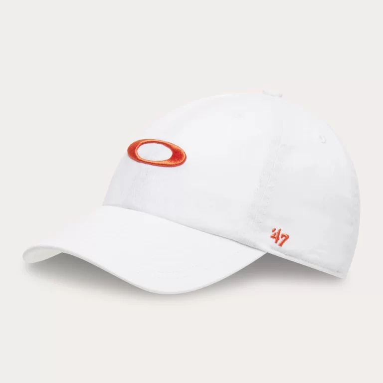 Oakley Men’s Remix Dad Hat – White / Orange