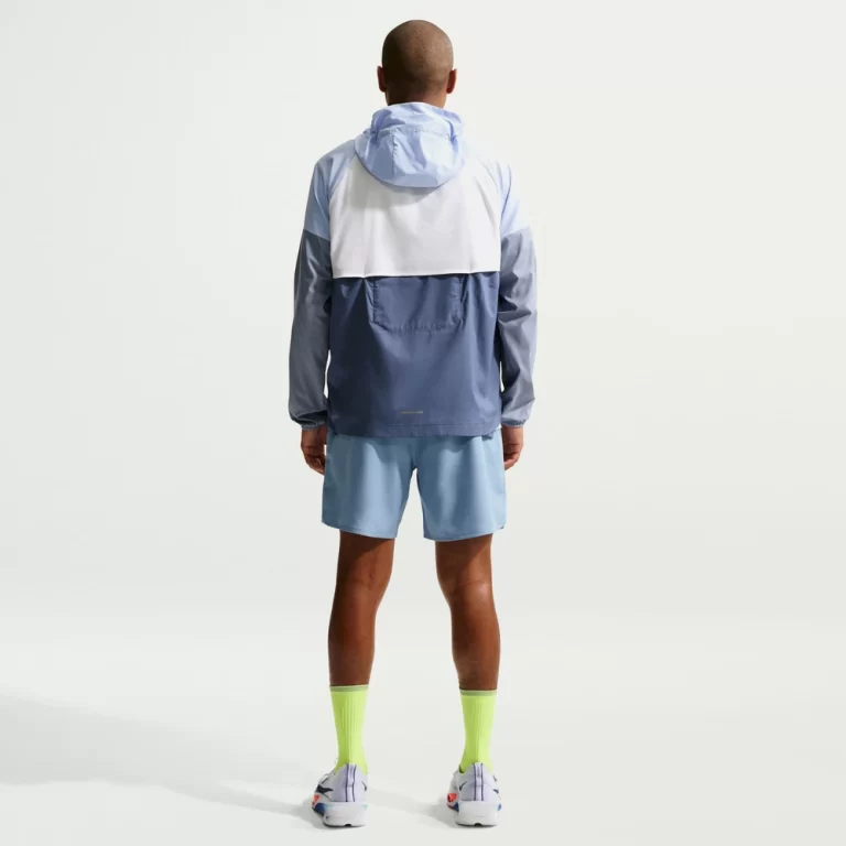 Nike Men’s Challenger Dri-FIT Unlined Running Shorts – Work Blue / Reflective Silver thumbnail 2