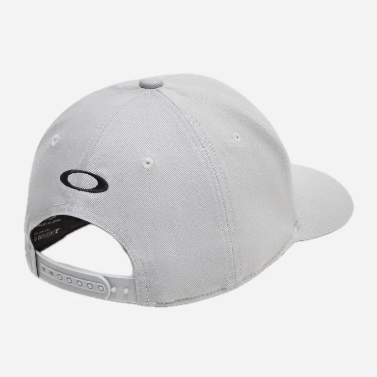 Oakley Unisex Bark Snapback Hat – Stone Gray thumbnail 2