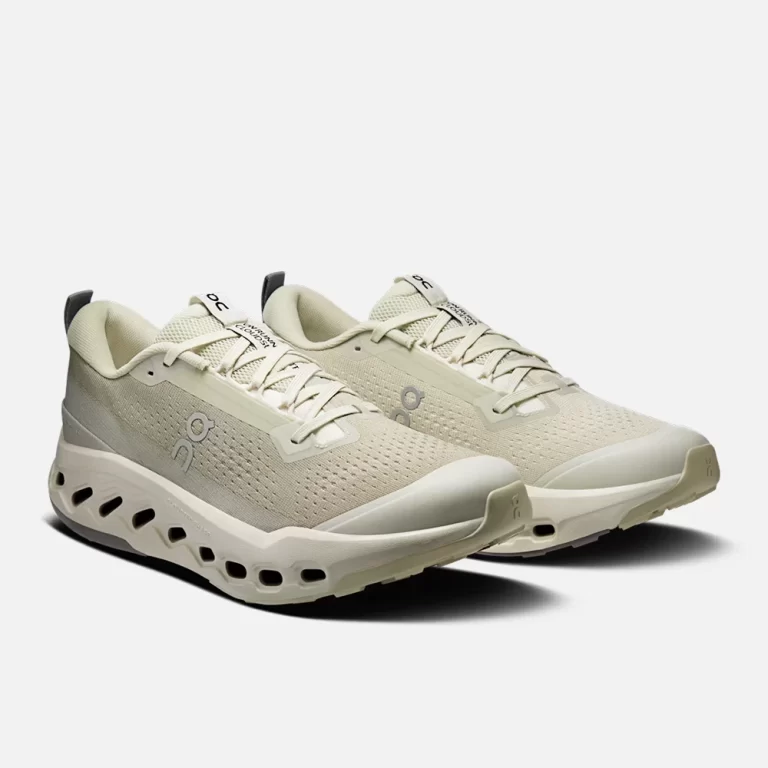 On Men’s Cloudsurfer Trail 2 Shoes – Chalk / Ghost thumbnail 3