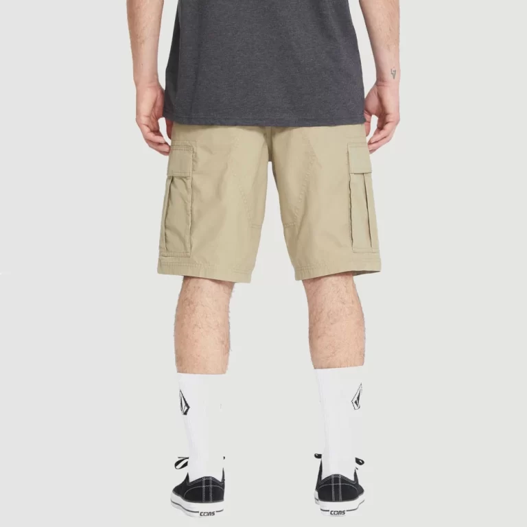 Volcom Men’s Strange Tripper 22″ Cargo Short – Khaki thumbnail 2
