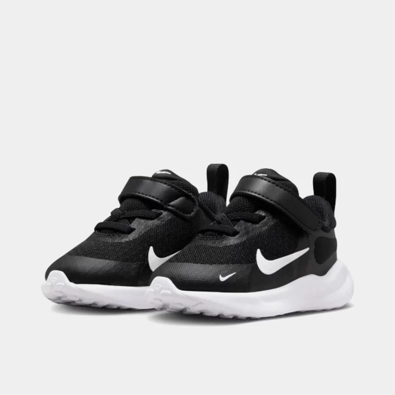 Nike Baby/Toddler Revolution 7 Shoes – Black / White thumbnail 3
