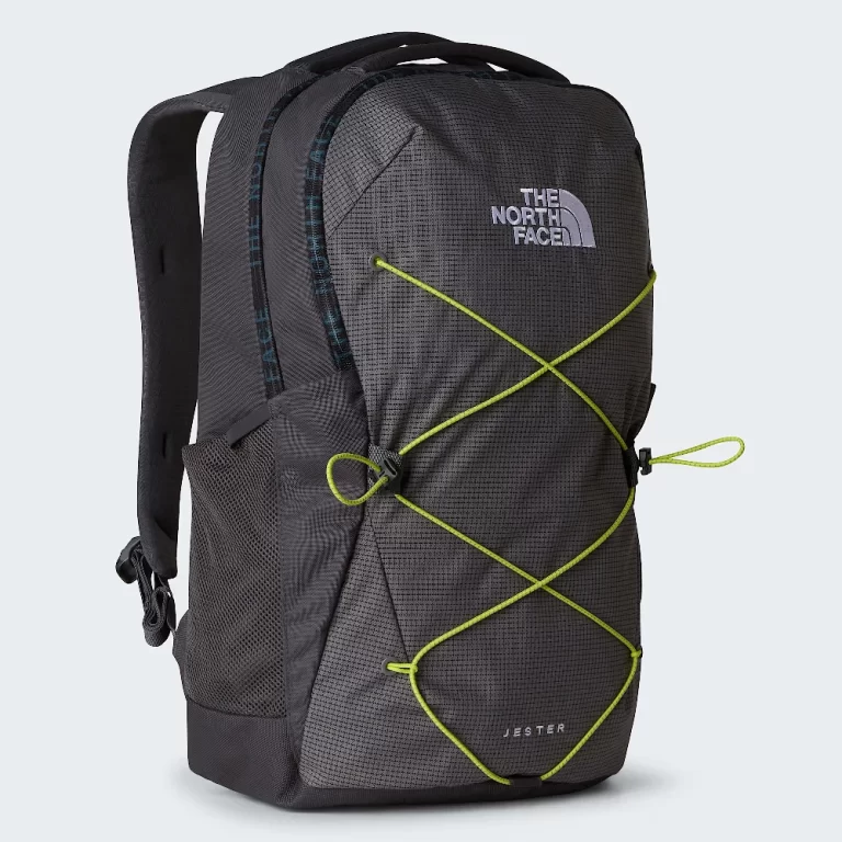 The North Face Jester Backpack – Anthracite Grey / Smoked Pearl / Fizz Lime