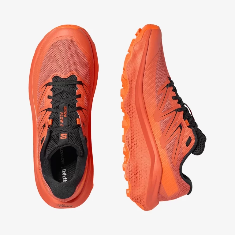 Salomon Men’s Ultra Flow 2 Shoes – Chili / Dragon Fire / Black thumbnail 5