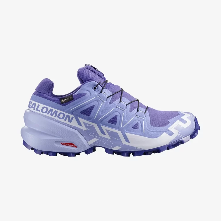 Salomon Women’s Speedcross 6 Gore Tex Shoes – Deep Blue / Brunnera Blue