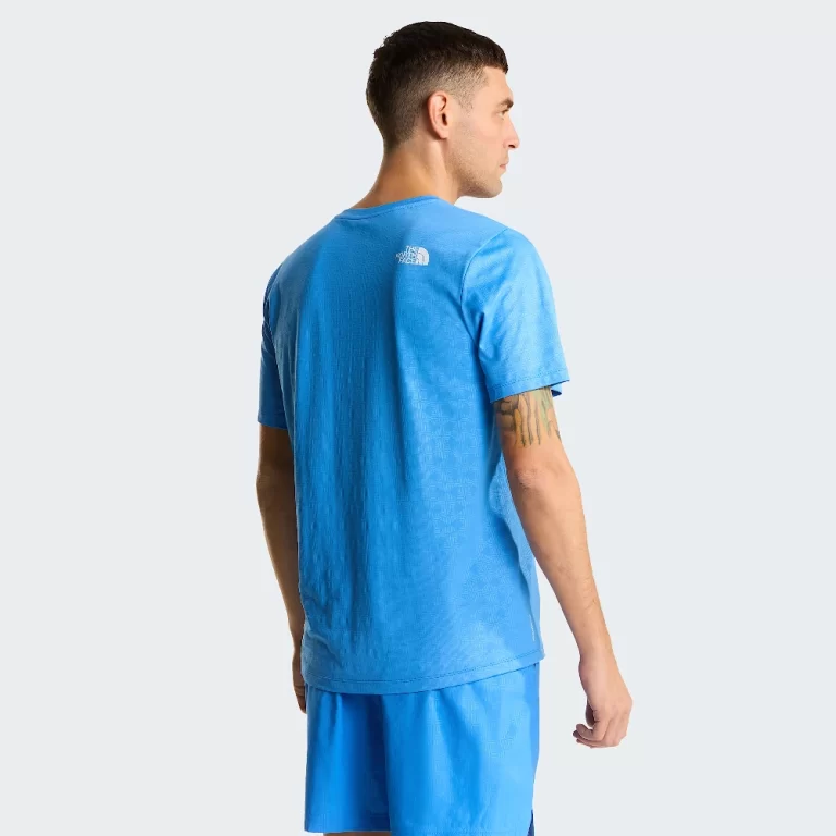 The North Face Men’s 24/7 Pentadome Embossed Regular T-Shirt – Marina Blue thumbnail 2