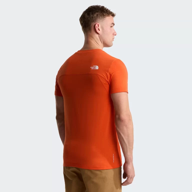 The North Face Men’s Lightning Alpine T-Shirt – Lava Red thumbnail 3