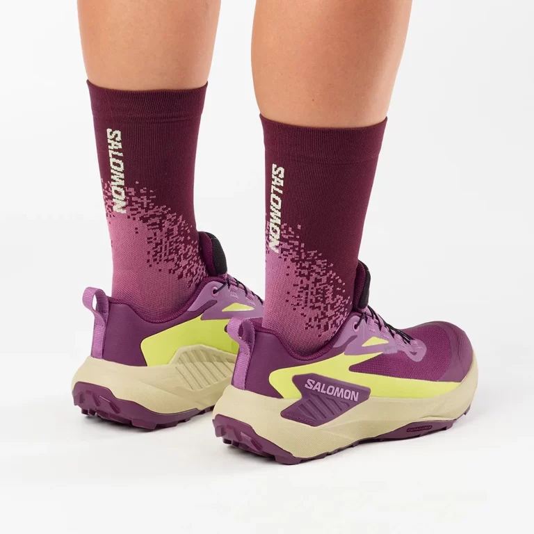 Salomon Women’s Genesis GORE-TEX Shoes – Winter Bloom / Concord Grape thumbnail 5