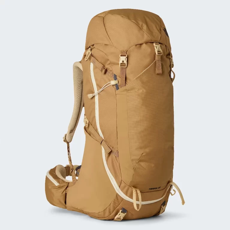 The North Face Terra 65 Litre Hiking Backpack – Utility Brown / Khaki Stone