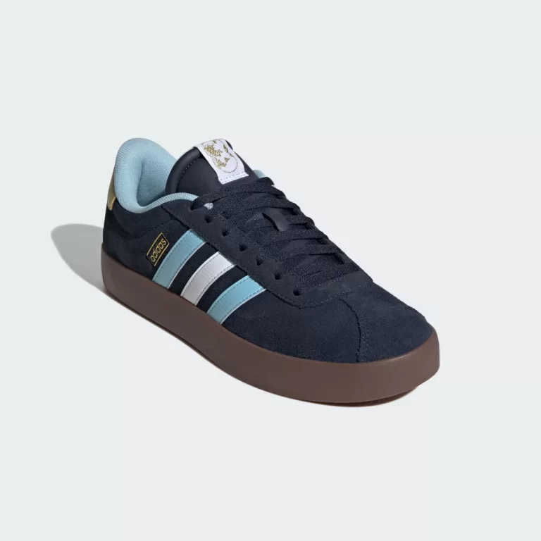 Adidas Men’s VL Court 3.0 Shoes – Night Navy / Icey Blue / Cloud White thumbnail 3