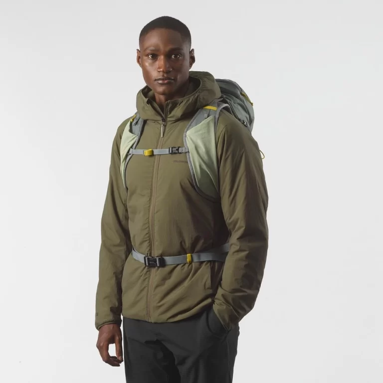 Salomon Unisex AEROTREK 20L Backpack – Sage / Seagrass thumbnail 4