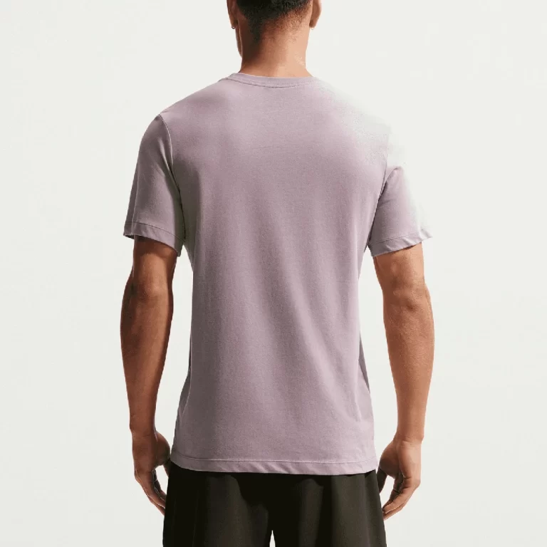 Nike Men’s Dri-FIT Fitness T-Shirt – Light Violet Ore / Black thumbnail 2