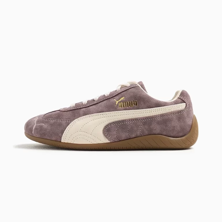 Puma Women’s Speedcat Faded Sneakers – Chocolate Brown / Sandstone