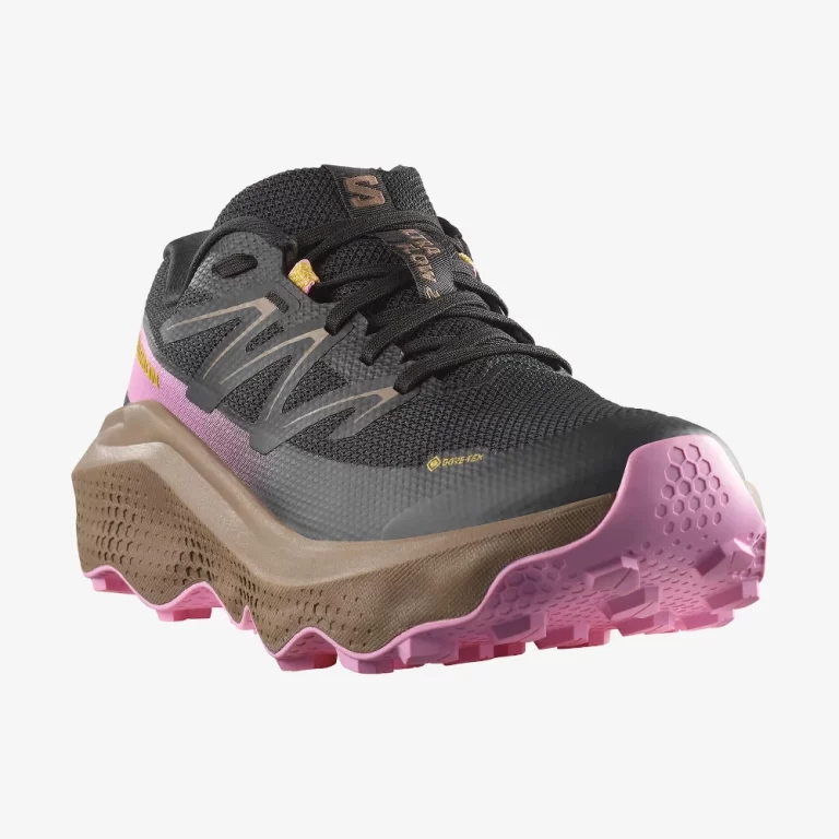 Salomon Women’s Ultra Flow 2 GORE-TEX® Trail Running Shoes – Black / Iron thumbnail 3