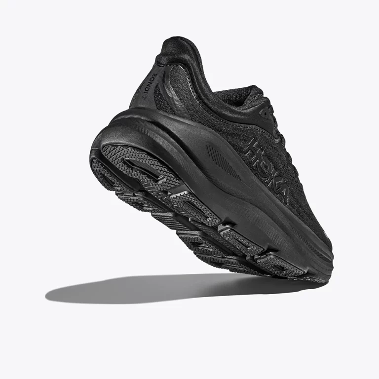 Hoka Women’s Bondi 9 Shoes – Black / Black thumbnail 6