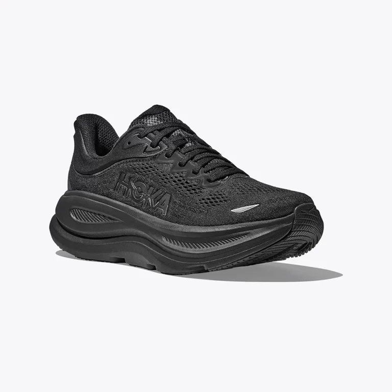 Hoka Women’s Bondi 9 Shoes – Black / Black thumbnail 4