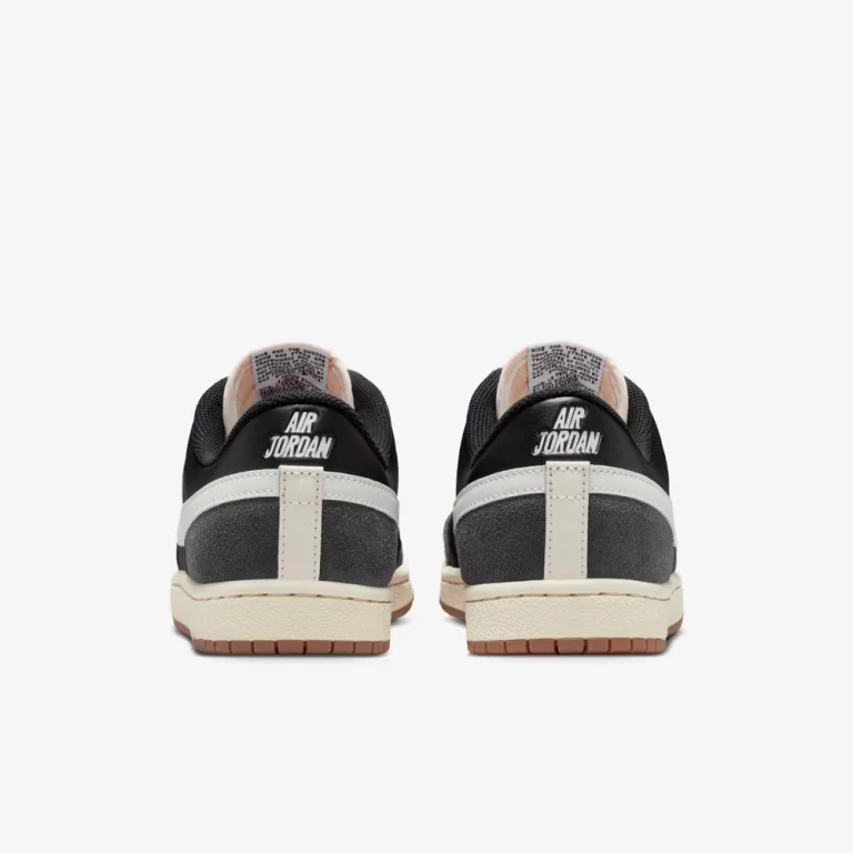Nike Women’s Air Jordan Skyline Low Shoes – Black / Sail / Gum Medium Brown / Summit White thumbnail 4