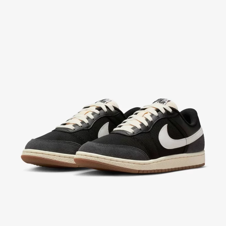 Nike Women’s Air Jordan Skyline Low Shoes – Black / Sail / Gum Medium Brown / Summit White thumbnail 3