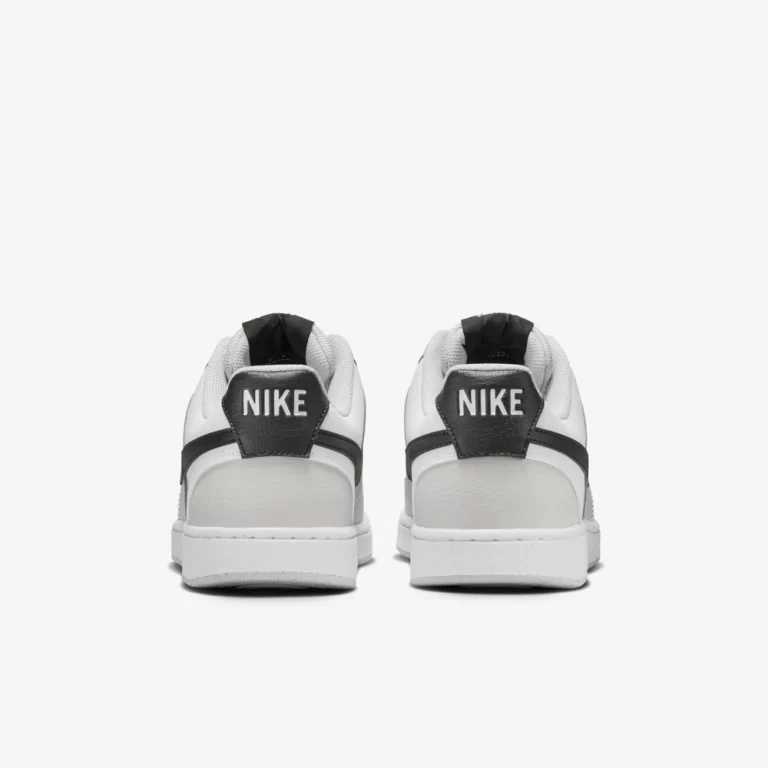 Nike Men’s Court Vision Low Shoes – Grey Fog / White / Black thumbnail 4