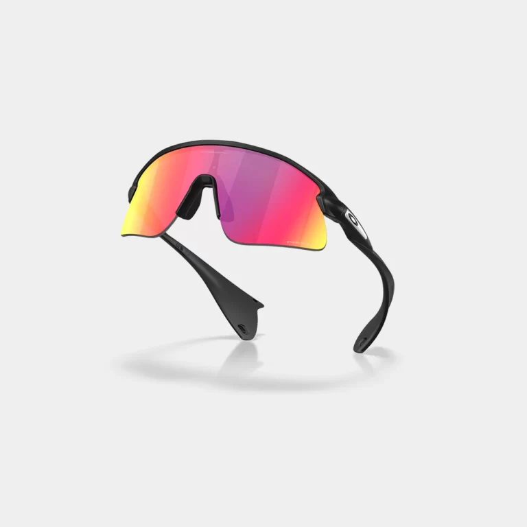 Oakley Unisex Stunt Devil Sunglasses – Prizm Road Lenses / Matte Black Frame thumbnail 3