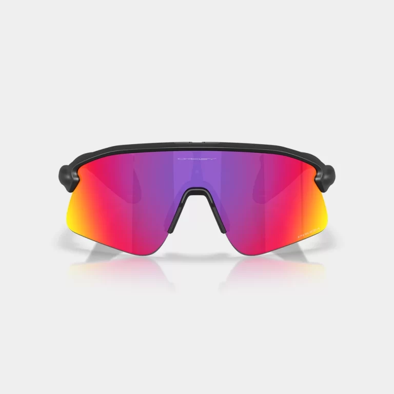 Oakley Unisex Stunt Devil Sunglasses – Prizm Road Lenses / Matte Black Frame thumbnail 4