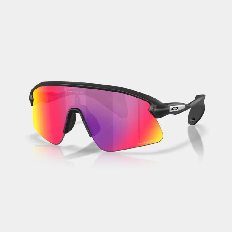 Oakley Unisex Stunt Devil Sunglasses – Prizm Road Lenses / Matte Black Frame