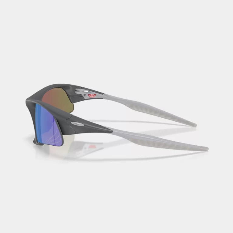 Oakley Unisex Suture Jacket® Sunglasses – Prizm Sapphire Polarized Lenses / Matte Carbon Frame thumbnail 4