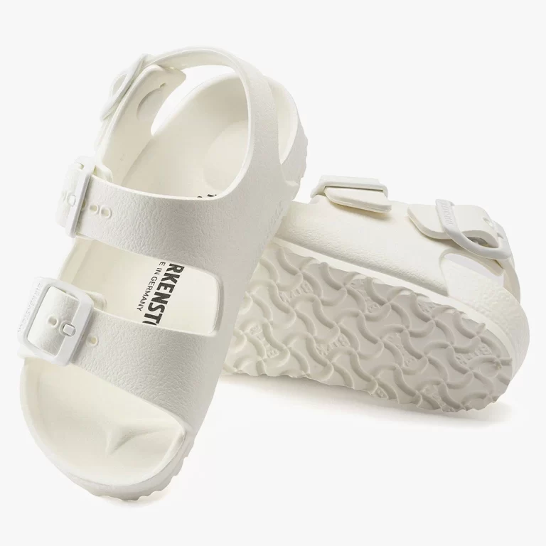 Birkenstock Kid’s Milano Kids Sandals – White thumbnail 3