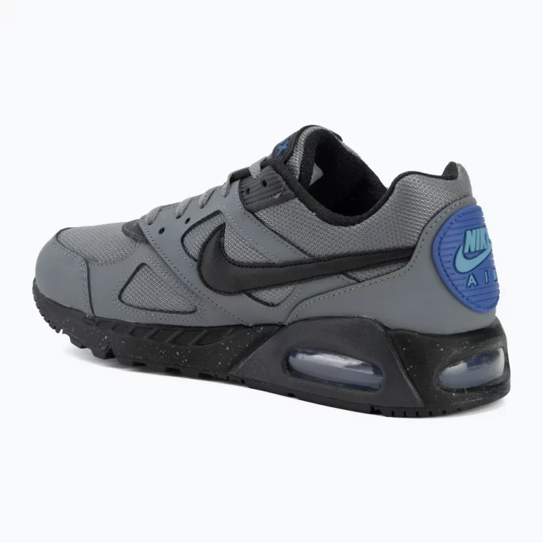 Nike Men’s Air Max IVO Shoes – Cool Grey / Prize Blue / Gamma Blue / Black thumbnail 2
