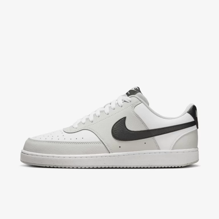 Nike Men’s Court Vision Low Shoes – Grey Fog / White / Black