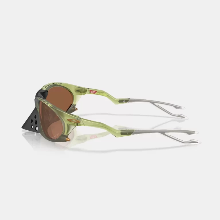 Oakley Men’s Plantaris Sunglasses – Prizm Tungsten Lenses / Matte Transparent Fern Frame thumbnail 2