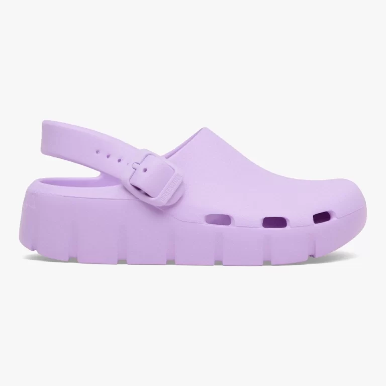 Birkenstock Kid’s Birki Flow Little Kids Sandals – Crocus thumbnail 3