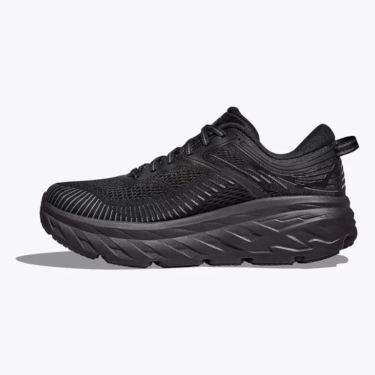 Hoka Men’s Bondi 7 Shoes – Black / Black thumbnail 2