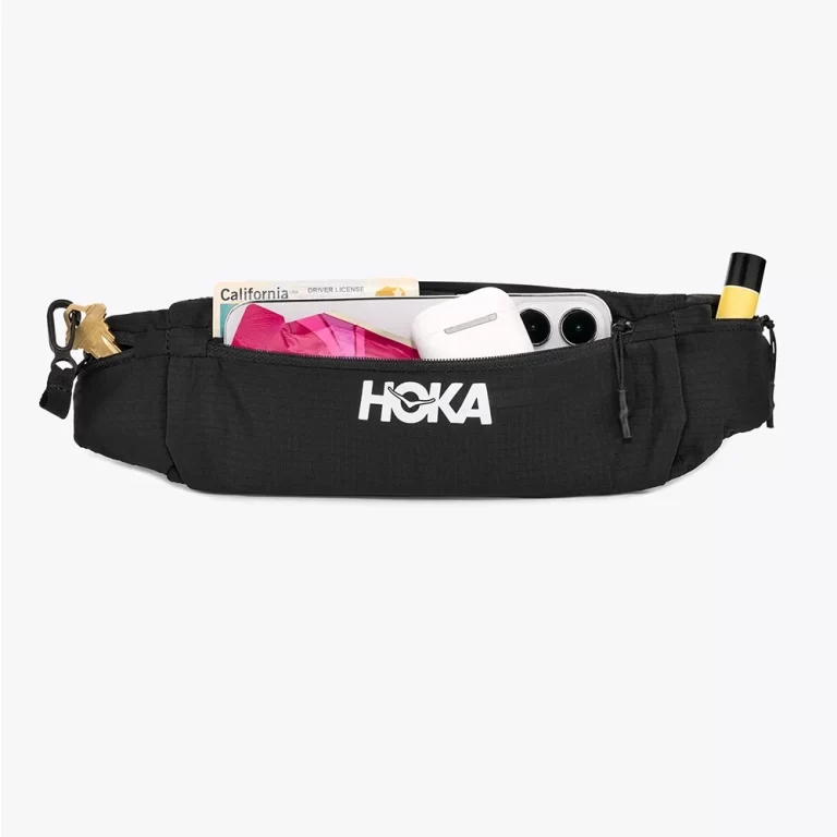 Hoka Unisex Run Belt – Black thumbnail 2