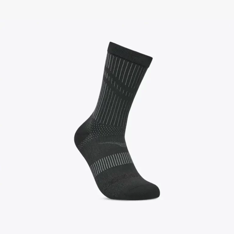 Hoka Unisex Trail Run Crew Sock – Black thumbnail 2
