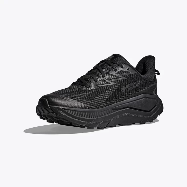 Hoka Men’s Challenger 8 GORE-TEX Shoes – Black / Carbon Black thumbnail 4