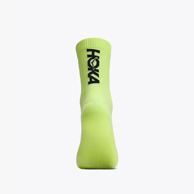 Hoka Unisex Race Day Crew Sock – Neon Yuzu thumbnail 3