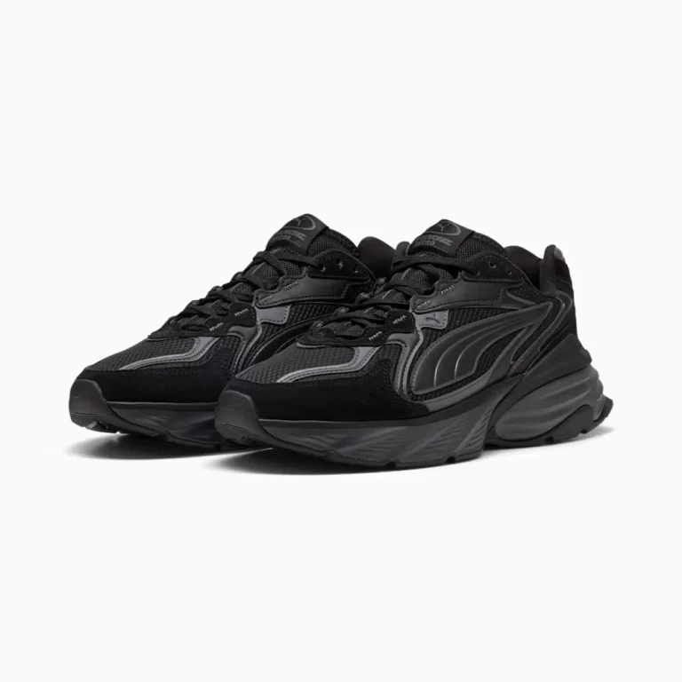 Puma Men’s Fade LS Sneakers – Black / Moody Gray thumbnail 3