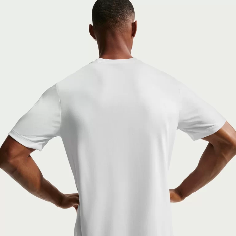 Nike Men’s Dri-FIT Legend Fitness T-Shirt – White / Black thumbnail 2
