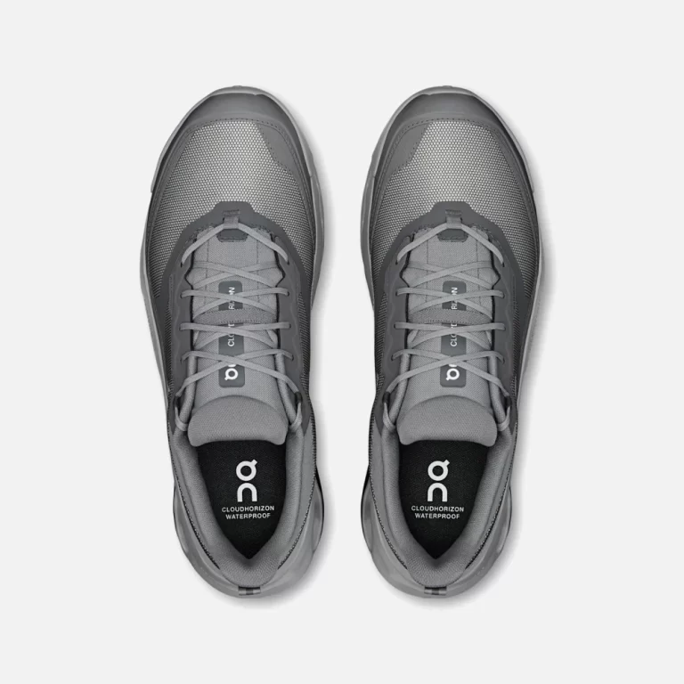 On Men’s Cloudhorizon 2 Waterproof Shoes – Rock / Alloy thumbnail 3