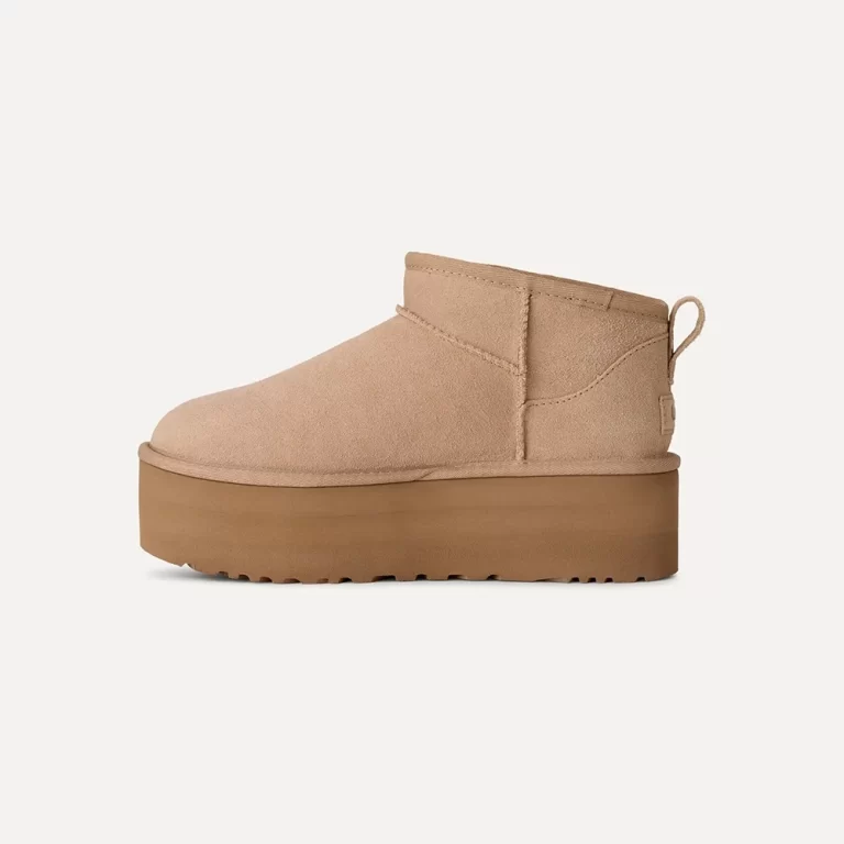 UGG Women’s Classic Ultra Mini Platform Boots – Sand thumbnail 2