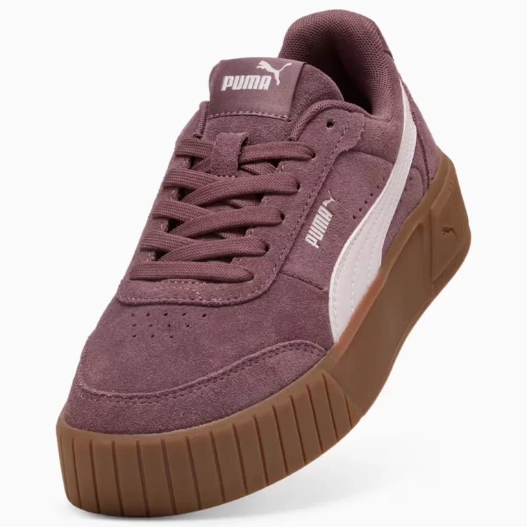 Puma Women’s Carina Mia Sneakers – Rich Cocoa / Powder Pink thumbnail 4