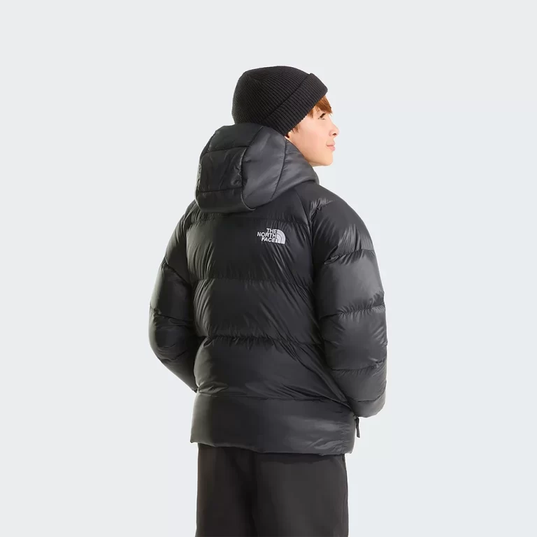 The North Face Boys’ Hydrenalite™ Down Hooded Jacket – Black thumbnail 2